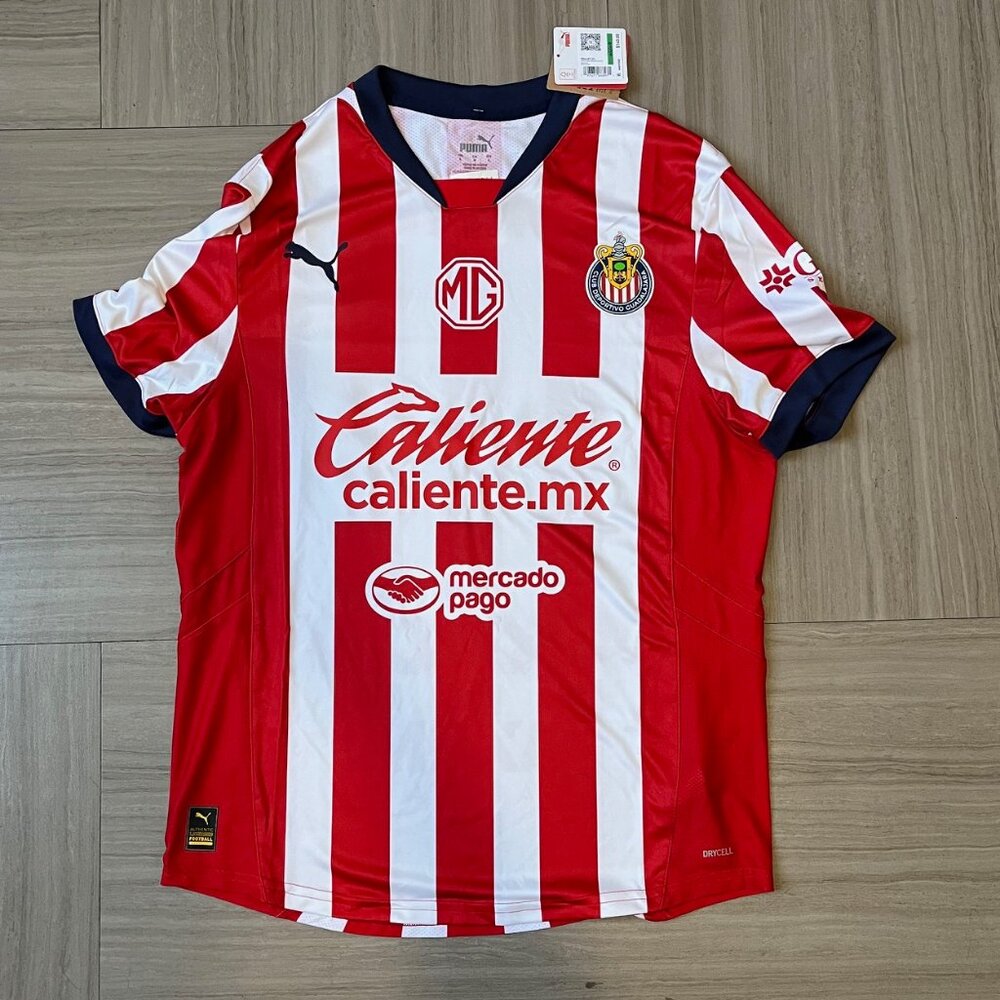 Chivas Guadalajara Authentic Home Jersey 2024/25 | Player Version | Size L | NWT